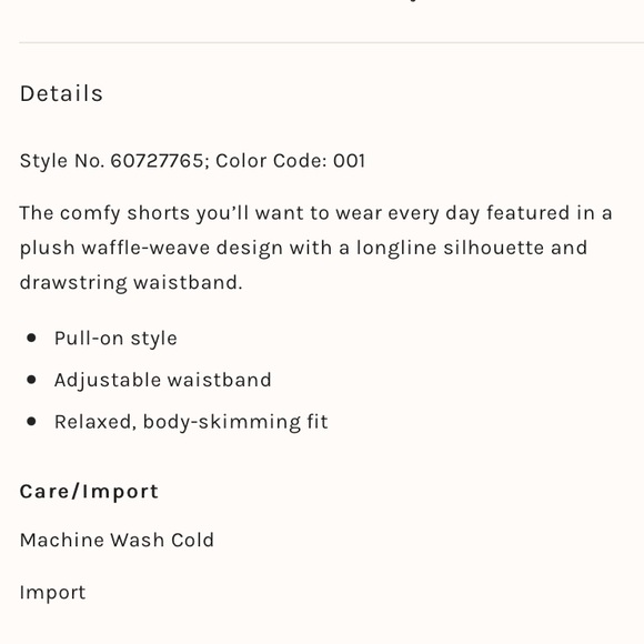 Free People NWT High Waisted Knit Comfy Shorts - Picture 4 of 10